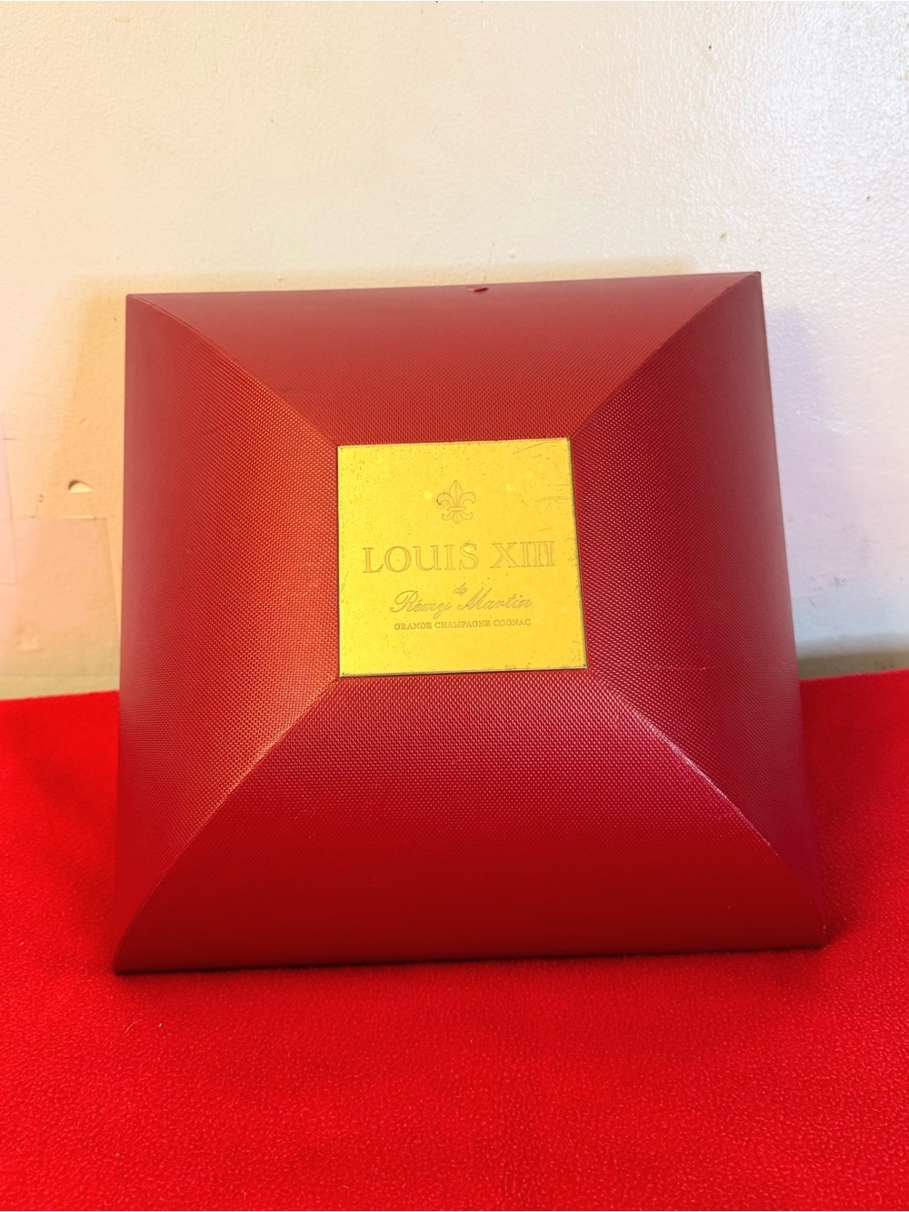 Remy Martin Louis XIII Baccarat Crystal ( Case Only) No Bottle